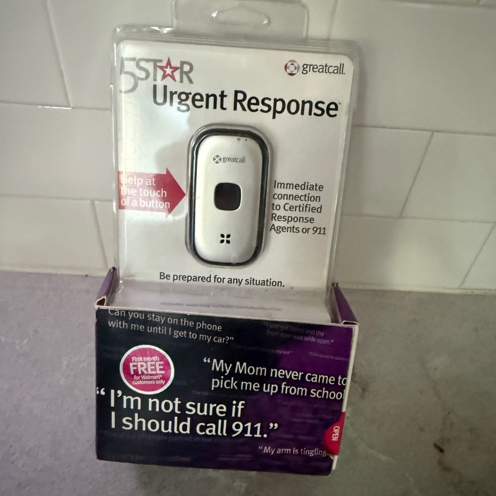 New Great call Silver Urgent Response Device